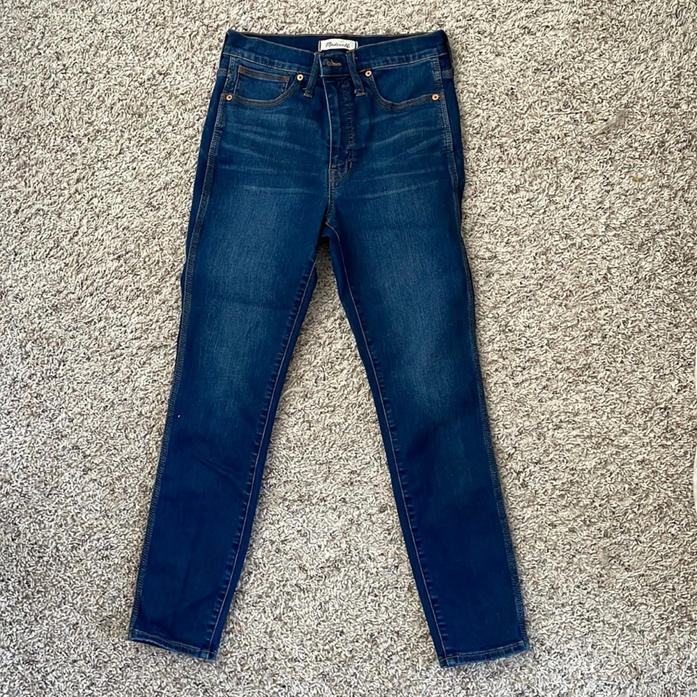 Madewell 10" High Waisted Skinny Crop Jean